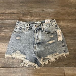 vintage highrise pacsun jean shorts, size 26